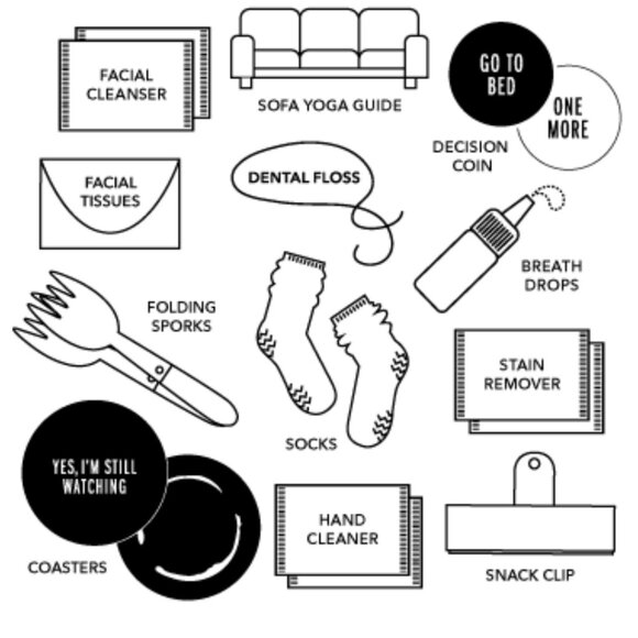 NWT PINCH PROVISIONS Binge-Watching Survival Kit - Picture 4 of 6